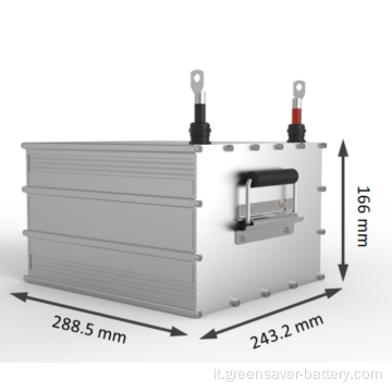 Batteria al litio 24V60AH con 5000 cicli di vita